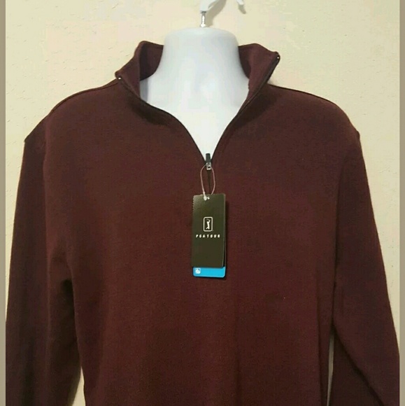pga tour quarter zip pullover